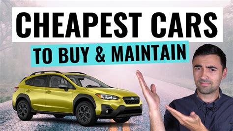 which cars are the cheapest to maintain